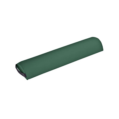 [31-2072G] Half Round Bolster - 24.5" L x 6" Dia - Green
