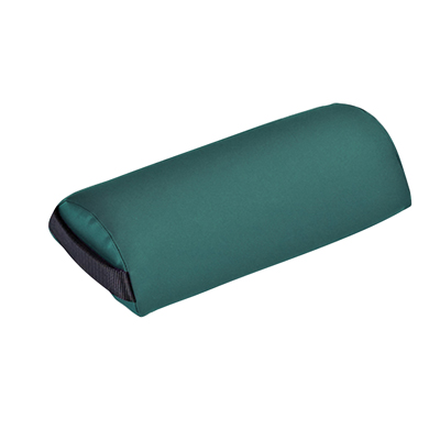 [31-2073G] Mini Half Round Bolster - 13" L x 6" Dia - Green