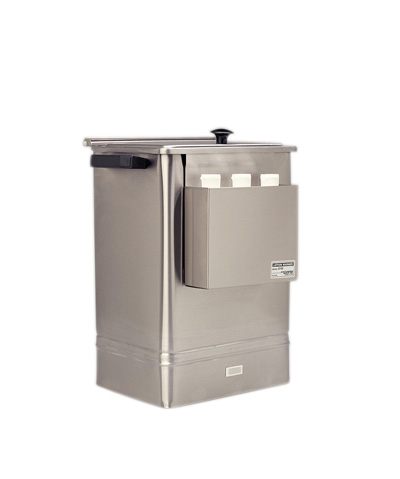 [02-2100] 8 ounce gel warmer, 3 bottle capacity, conduction heat for E-1/E-2