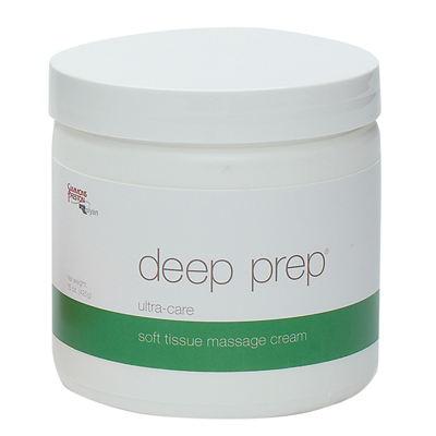 [13-3239] Deep Prep Massage Cream - ultra care, 15 oz jar