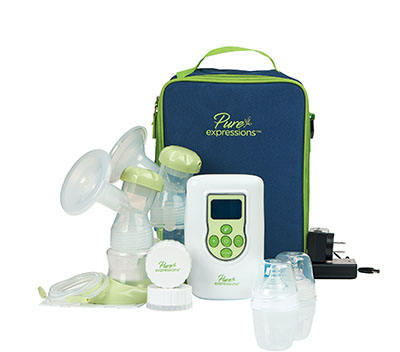 [43-2763] Drive, Pure Expressions Dual Channel Electric Breast Pump