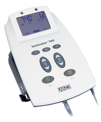 [13-3300] Mettler, Sonicator 740 Ultrasound Device, dual frequency 1&3MHz, 5 cm2 applicator