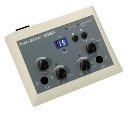 [13-3016] Mettler Sys*Stim 208A portable two channel muscle Stimulator