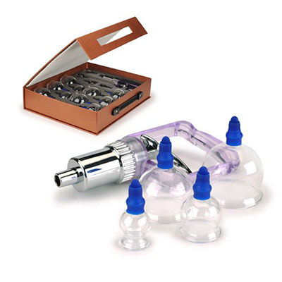 [14-1482] Longevity 14 Piece Glass Cupping Set