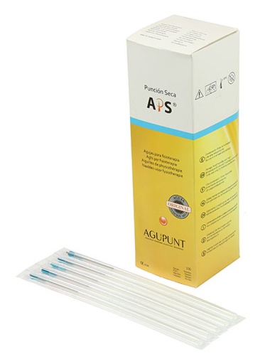 [11-0342] APS, Dry Needle, 0.30 x 100mm, Turquoise tip, box of 100