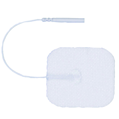 [13-1240-10] AdvanTrode Essential Electrode, 2" square, white, 40/box
