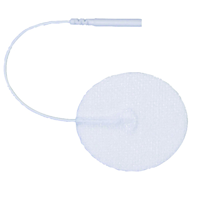 [13-1241-10] AdvanTrode Essential Electrode, 2" round, white, 40/box