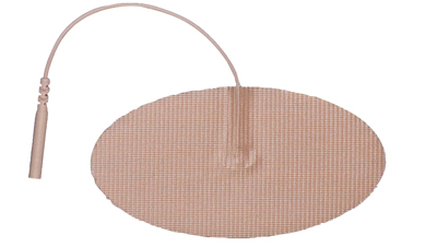 [13-1253-10] AdvanTrode Elite Electrode, 2"x4" oval, tan tricot, 40/box