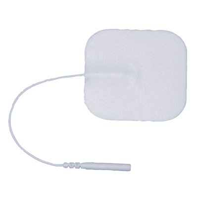 [13-1260-10] AdvanTrode Elite Electrode, 2" square, white foam, 40/box