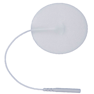 [13-1261-10] AdvanTrode Elite Electrode, 2" round, white foam, 40/box