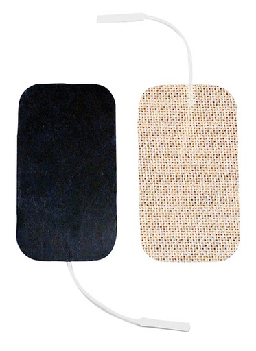 [04-2179-10] Dura-Stick Standard Electrode, 2 x 3.5" Rectangle, 40/case