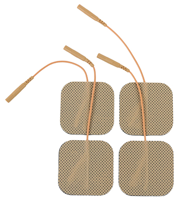 [13-1291-1] FabStim Electrode, 2" Square, pack of 4