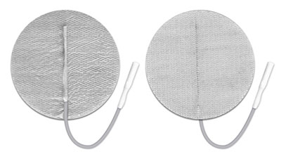 [13-1110] PALS electrodes, clear poly back, 2" round, 40/case