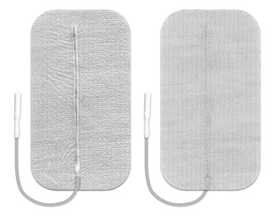 [13-1112] PALS electrodes, clear poly back, 2" x 3.5" rectangle, 40/case