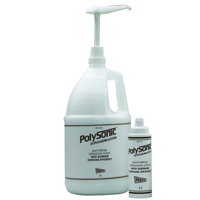 [50-6002-1] Polysonic ultrasound lotion, 1 gallon refillable dispenser bottle - each