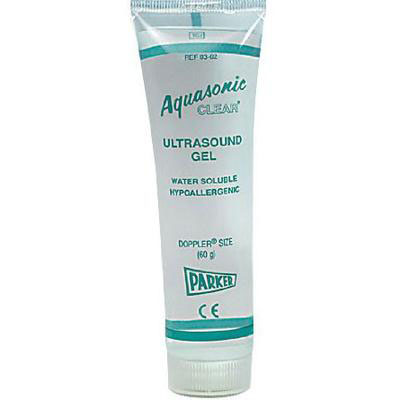 [50-5825-12] Aquasonic, Clear Ultrasound Gel, 60g tube, Box of 12