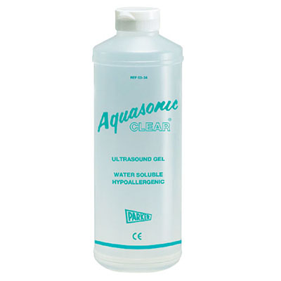 [50-5827-6] Aquasonic, Clear Ultrasound Gel, 1L Dispenser, Box of 6