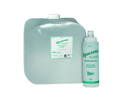 [50-5829-4] Aquasonic, Clear Ultrasound Gel, 5L with Two 8.5 oz. Dispensers, Case of 4