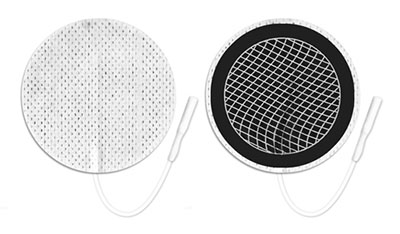 [13-1210] UltraStim X, white cloth, 2" round, 40/case