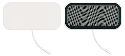 [13-1212] UltraStim X, white cloth, 2" x 4" rectangle, 40/case