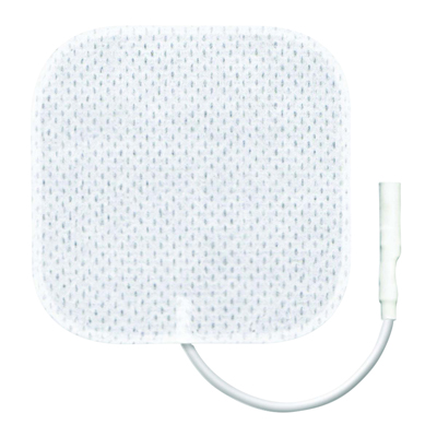 [13-1257-10] ValuTrode X Electrodes - white cloth, 2" square, 40/case