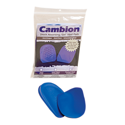 [01-3126] Posted Heel Cushions, Size A (For Men's 2-4, Women's 4-6)