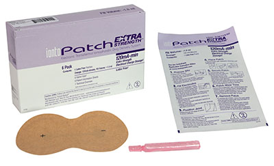 [13-5224] IontoPatch Extra Strength, patch/vial, 120mA-min, pack of 6