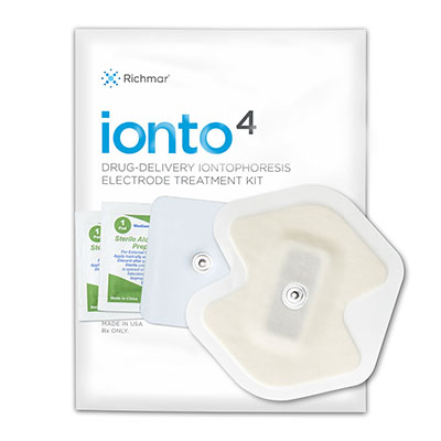 [13-5255] Ionto4, Electrode Iontophoresis Kit, Butterfly, Case of 12