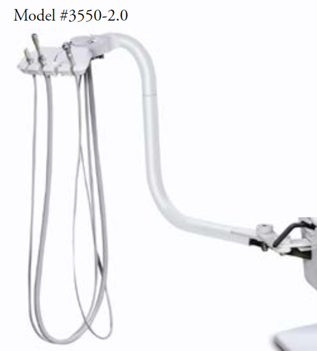 [3550.2.0] TPC Mirage 2.0 Rear Radius Vacuum Package (With Bracket for TPC Chair)