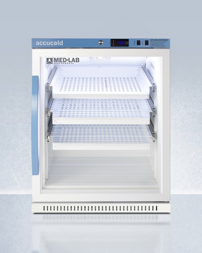 [ARG6MLDR] 6 Cu.Ft. ADA Height Laboratory Refrigerator with Removable Drawers