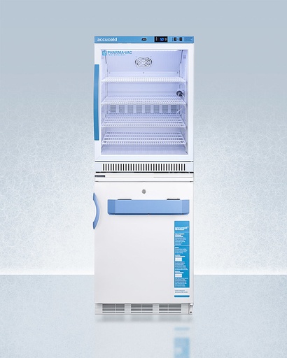 [ARG6PV-VT65MLSTACKMED2] 24" Wide All-Refrigerator/All-Freezer Combination