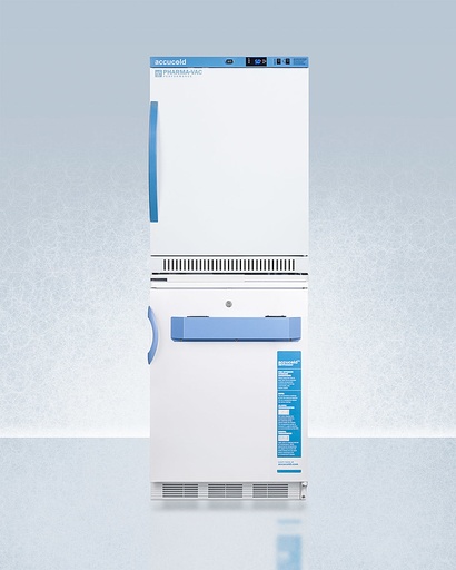 [ARS6PV-VT65MLSTACKMED2] 24" Wide All-Refrigerator/All-Freezer Combination