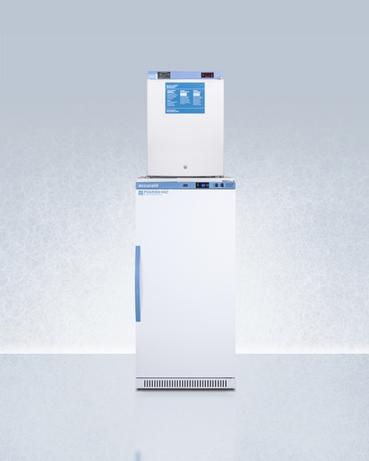 [ARS8PV-FS30LSTACKMED2] 24" Wide All-Refrigerator/All-Freezer Combination