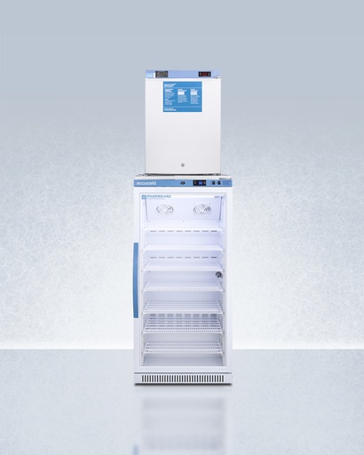 [ARG8PV-FS30LSTACKMED2] 24" Wide All-Refrigerator/All-Freezer Combination