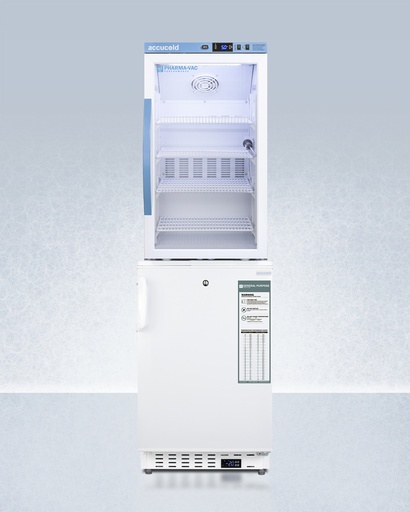 [ARG3PV-ADA305AFSTACK] 20" Wide Vaccine Refrigerator/Freezer Combination