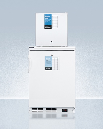 [FF7LW-FS24LSTACKPRO] 24" Wide All-Refrigerator/All-Freezer Combination