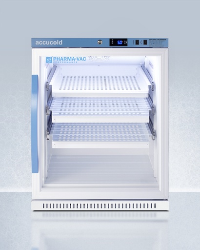 [ARG61PVBIADADR] 6 Cu.Ft. ADA Height Vaccine Refrigerator, with Removable Drawers