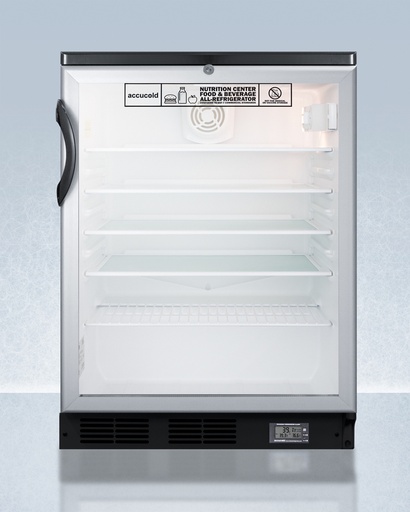 [SCR600BGLBINZ] 24" Wide Built-In All-Refrigerator