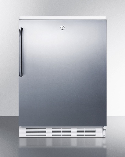 [CT66LWBISSTB] 24" Wide Built-In Refrigerator-Freezer