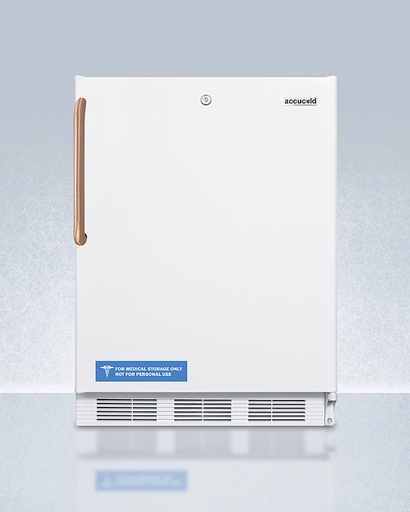 [FF7LWBITBCADA] 24" Wide Built-In All-Refrigerator with Antimicrobial Pure Copper Handle, ADA Compliant