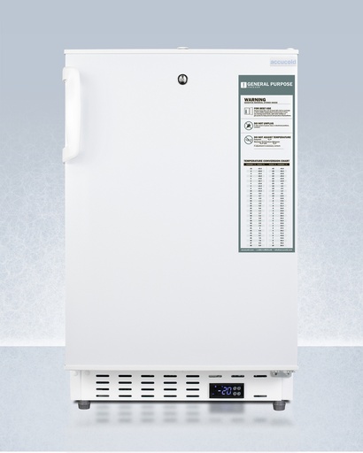 [ADA305AF] 20" Wide Built-In Vaccine All-Freezer, ADA Compliant