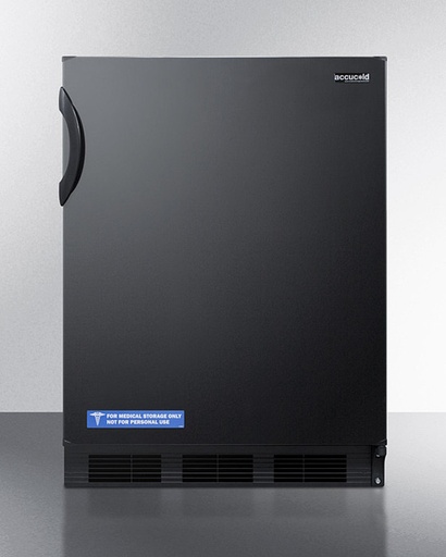 [CT66BK] 24" Wide Refrigerator-Freezer