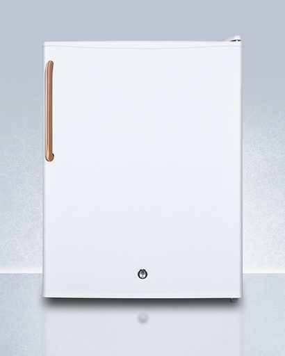 [FF28LWHTBC] Compact All-Refrigerator with Antimicrobial Pure Copper Handle