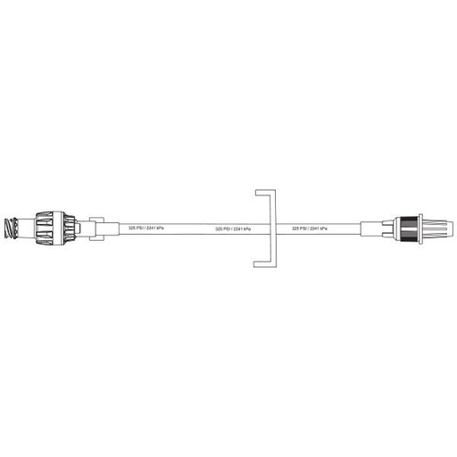[7N8390] Baxter™ Straight-Type Catheter Extension, Microbore, Bonded Needle-free