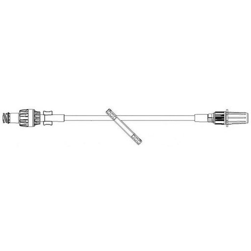 [7N8301] Baxter™ Straight-Type Catheter Extension, Standard Bore, Needle-free, Neutral Fluid Displacement