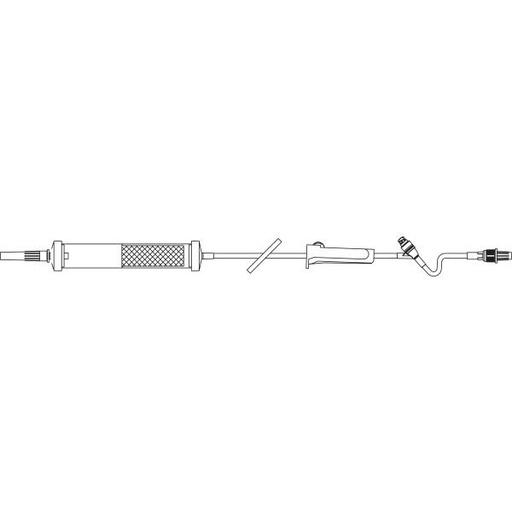 [2C8751] Baxter™ Straight-Type Solution Set w/ Standard Blood Filter, CLEARLINK Valve, 103"