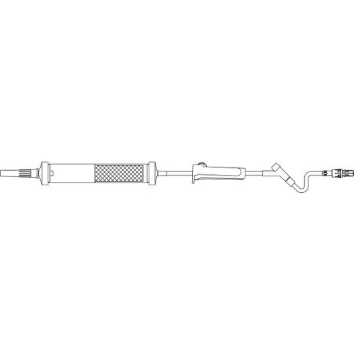 [2C6700] Baxter™ Straight-Type Solution Set w/ Standard Blood Filter, INTERLINK Injection Site, 79" 