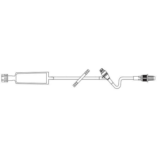 [2H8671] Baxter™ Extension Set, Standard Bore, 0.2 Micron Filter, CLEARLINK Valve, Retractable Collar, 16"