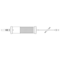 [4C7750] Baxter™ Add-On Large Standard Blood Filter, Approximately 15 drops/mL, Approximate Length 10&quot;