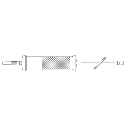 [4C7750] Baxter™ Add-On Large Standard Blood Filter, Approximately 15 drops/mL, Approximate Length 10"